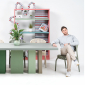Стул плетеный RosaDesign Bonnie алюминий, роуп пустынный микс Фото 7