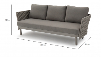 Диван плетеный трехместный-thumbs-Фото4