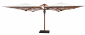 Зонт профессиональный четырехкупольный 6х6 м Scolaro Galaxia Quattro Timber алюминий, акрил имитация ироко, слоновая кость Фото 7