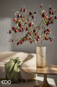 Ветвь граната декоративная EDG Pomegranate бургунди Фото 4