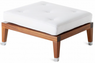 Пуф деревянный с подушкой-thumbs-Фото1