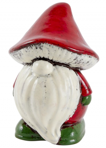 Фигура Гном-Гриб EDG Decor зеленый, красный Фото 1
