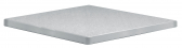 Столешница пластиковая квадратная PEDRALI Polyethylene полиэтилен серый Фото 1