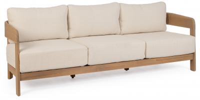 Диван деревянный с подушками Garden Relax Pablo акация, ткань Фото 1