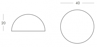 Светильник пластиковый Полусфера-thumbs-Фото3