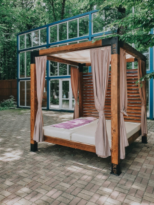 Шатер с лежаками ReeHouse Lep сосна, ткань Фото 6