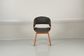 Кресло деревянное с обивкой Caris Piana граб, фанера, ткань Фото 31