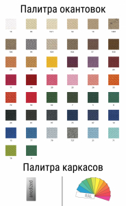 Зонт пляжный профессиональный Ø2.2 м Magnani Dali алюминий, Tempotest Para белый 15, синий 10 Фото 2