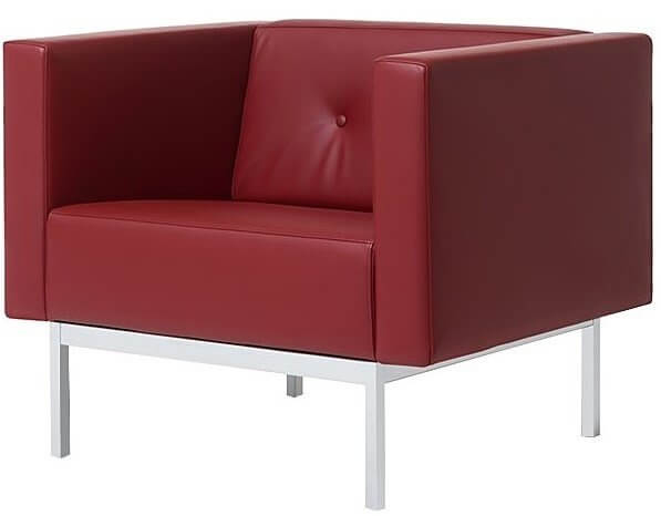 Кресло с обивкой Зипо