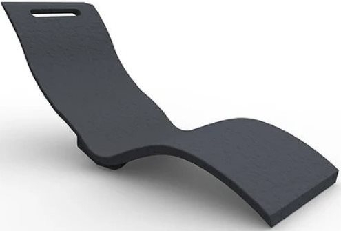 Шезлонг-лежак пластиковый Serendipity Chaise S010