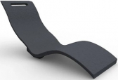 Шезлонг-лежак пластиковый Arkema Serendipity Chaise S010 полиэтилен высокой плотности Фото 1