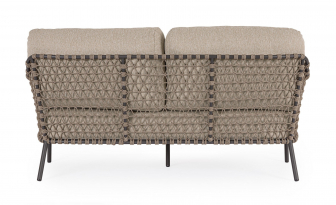 Диван двухместный плетеный с подушками-thumbs-Фото4