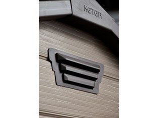 Сарай пластиковый Keter Scala 6×8 полипропилен светло-коричневый Фото 8