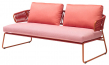 Диван плетеный с подушками Lisa Sofa Club
