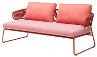 Диван плетеный с подушками Lisa Sofa Club