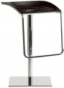 Табурет пластиковый барный PEDRALI Arod сталь, поликарбонат черный Фото 5