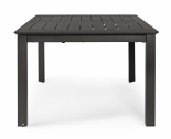 Стол металлический обеденный раздвижной Garden Relax Konnor алюминий антрацит Фото 10