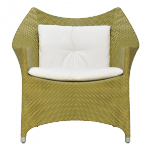 Кресло лаунж плетеное JANUS et Cie Amari алюминий, искусственный ротанг бамбуковый зеленый Фото 8