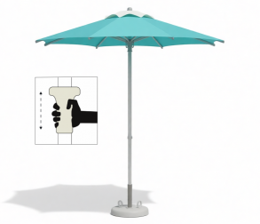 Зонт пляжный профессиональный Ø2.2 м-thumbs-Фото1