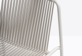Стул металлический PEDRALI Tribeca сталь, роуп белый Фото 4
