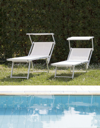 Шезлонг-лежак металлический 501 Relax