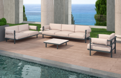 Кресло металлическое PAPATYA Loca Sofa LS 01 сталь, ткань Фото 9