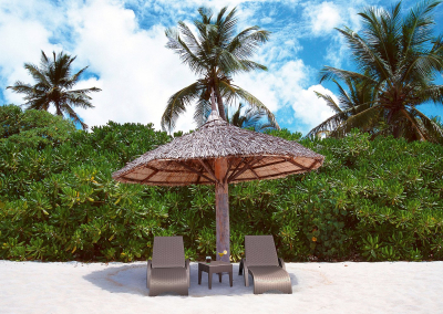 Комплект плетеных шезлонгов с матрасами Siesta Contract GS 1009 (Fiji) Set 2 стеклопластик, полиэстер коричневый, слоновая кость Фото 18