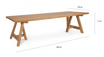 Стол деревянный обеденный-thumbs-Фото3