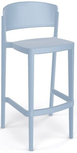 Стул пластиковый барный Abuela Stool 77