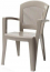 Кресло пластиковое SCAB GIARDINO Super Elegant Monobloc пластик тортора Фото 2