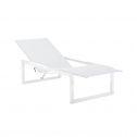 Шезлонг металлический с обивкой Royal Botania Ninix сталь, батилин Фото 17