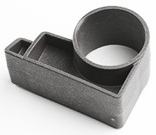 Крючок для подвеса кашпо Nardi Sipario Saucer Hook стеклопластик базальт Фото 1