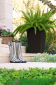 Кашпо пластиковое Keter Rattan Planter M пластик с имитацией плетения коричневый Фото 4