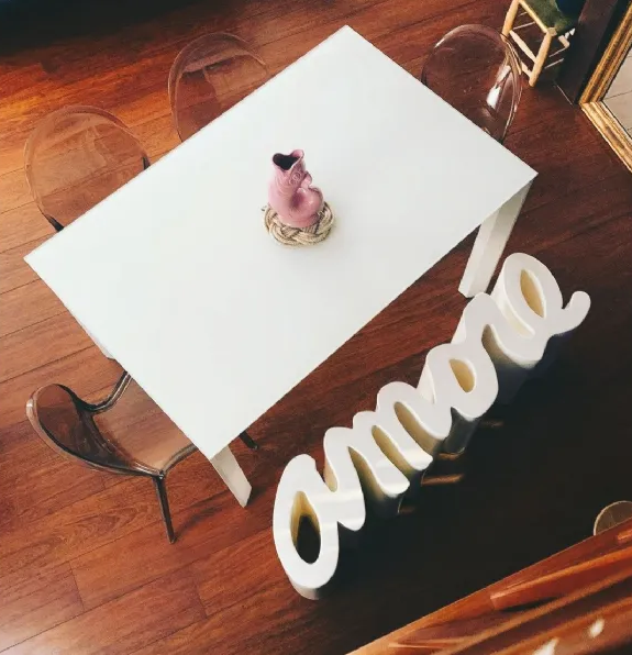 Скамья пластиковая дизайнерская Amore Standard