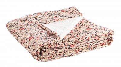 Одеяло Garden Relax Lorient хлопок, шерпа-полиэстер слоновая кость Фото 1