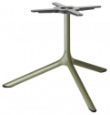 Столик ламинированный кофейный Scab Design Tripe Maxi сталь, компакт-ламинат HPL оливковый, кортен Фото 7