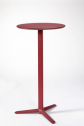 Стол металлический барный Gaber Arket  алюминий, сталь бордовый Фото 4