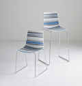 Стул пластиковый Gaber Colorfive ST сталь, технополимер Фото 12