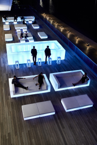 Модуль левый с подушкой Vondom Vela Basic  полиэтилен, ткань Фото 7
