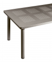 Стол пластиковый раздвижной Nardi Libeccio алюминий, полипропилен тортора Фото 6