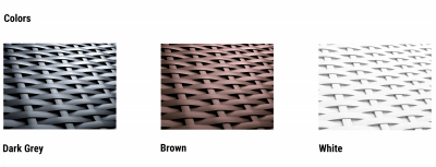 Стул пластиковый плетеный Siesta Contract Florida стеклопластик белый Фото 3