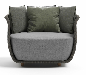 Кресло плетеное с подушками-thumbs-Фото4