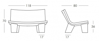 Диван пластиковый двухместный-thumbs-Фото3