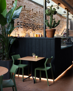 Стул пластиковый Nardi Trill Bistrot стеклопластик агава Фото 22