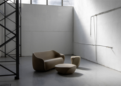 Столик пластиковый журнальный SLIDE Reborn Standard полиэтилен миндальный бежевый Фото 19