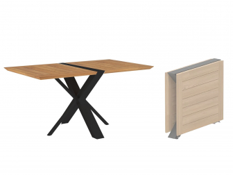 Стол деревянный обеденный складной-thumbs-Фото1