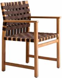 Кресло деревянное плетеное-thumbs-Фото1