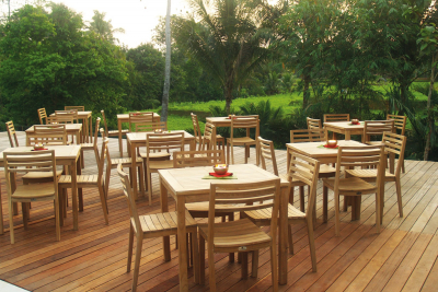 Стол деревянный обеденный Giardino Di Legno Dehors  тик Фото 6