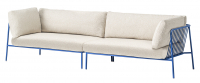 Диван металлический с подушками Nolita Sofa
