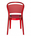 Стул прозрачный Siesta Contract Bee поликарбонат красный Фото 13